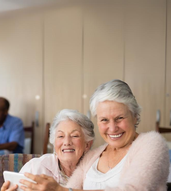 Clermont Park Senior Living Community in Denver, CO - smiling senior women