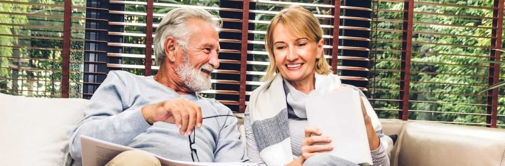 Clermont Park Senior Living Community in Denver, CO - senior couple smiling