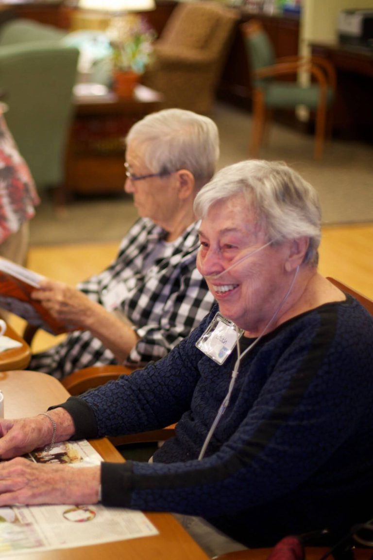 Clermont Park Senior Living Community in Denver, CO - older adults participating in adult day program