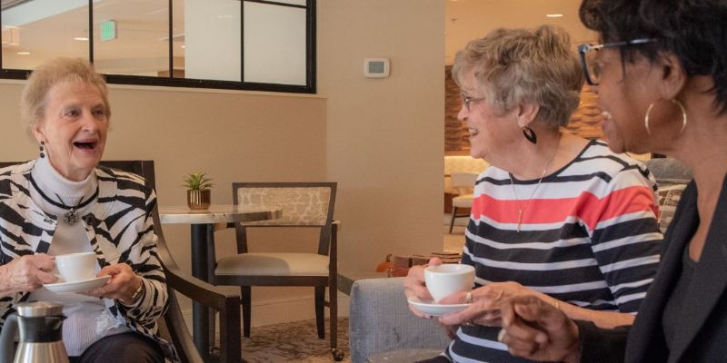 Clermont Park Senior Living Community in Denver, CO - where to begin menu benefits of community life