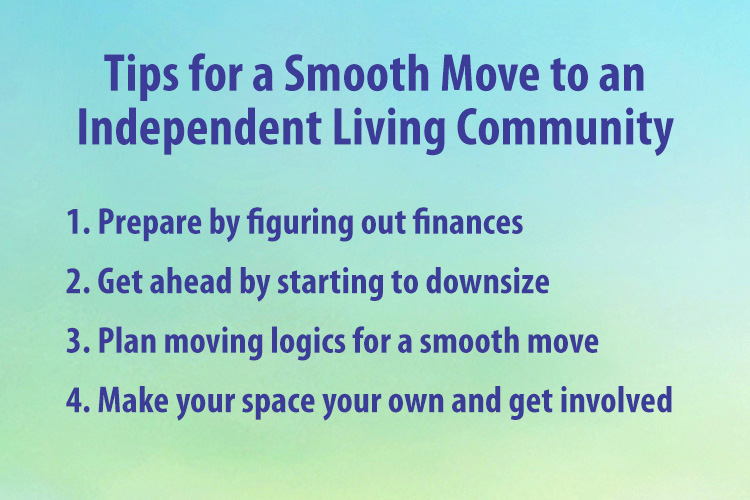 Clermont Park Senior Living Community in Denver, CO - TIps for Moving to Independent Living