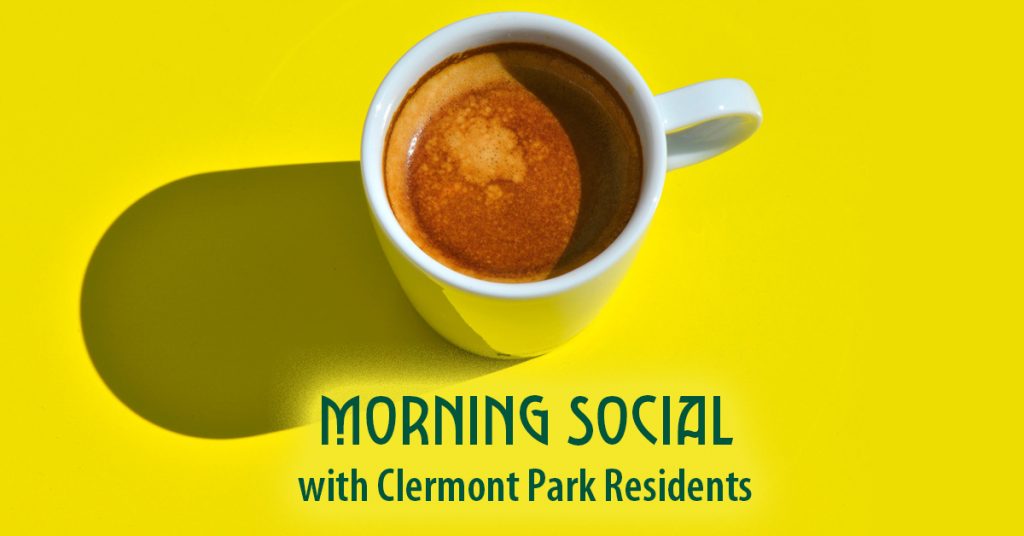 Clermont Park Senior Living Community in Denver, CO - clc morning social