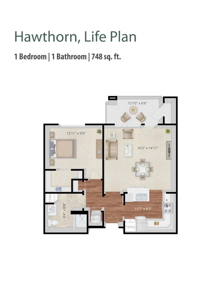 Hawthorn Floor Plan