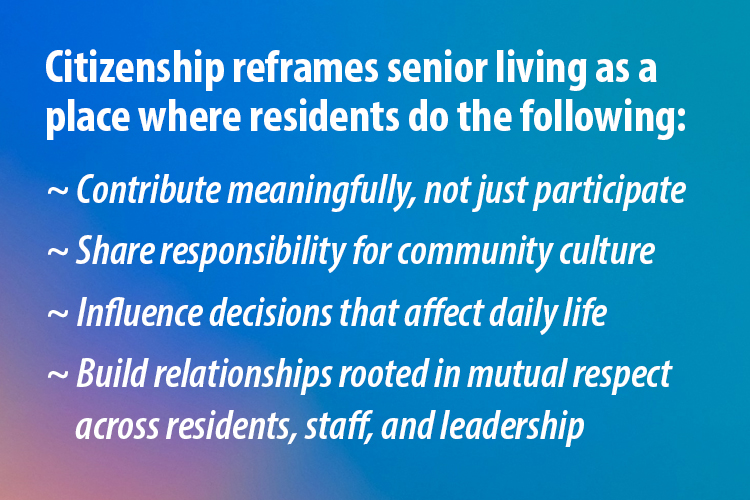 Clermont Park Senior Living Community in Denver, CO - clermont park culture of citizenship 2