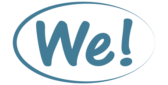 We! logo